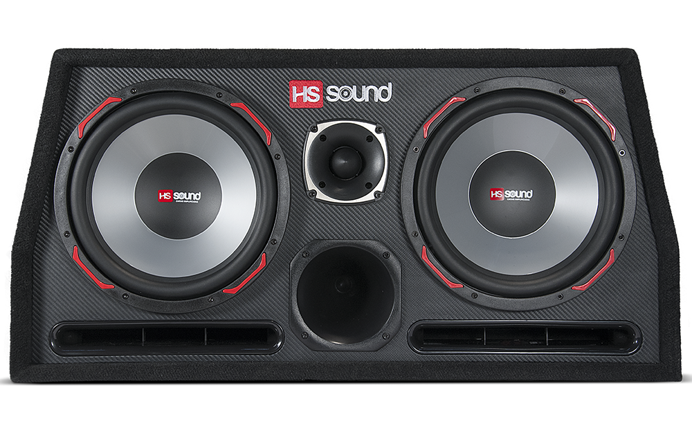 CAIXA DE SOM AUTOMOTIVO HSSOUND HOT SAT